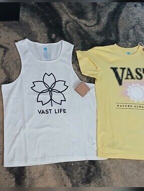 Nwt Vast Life Tank And Tee Bundle Men Small Or Unisex